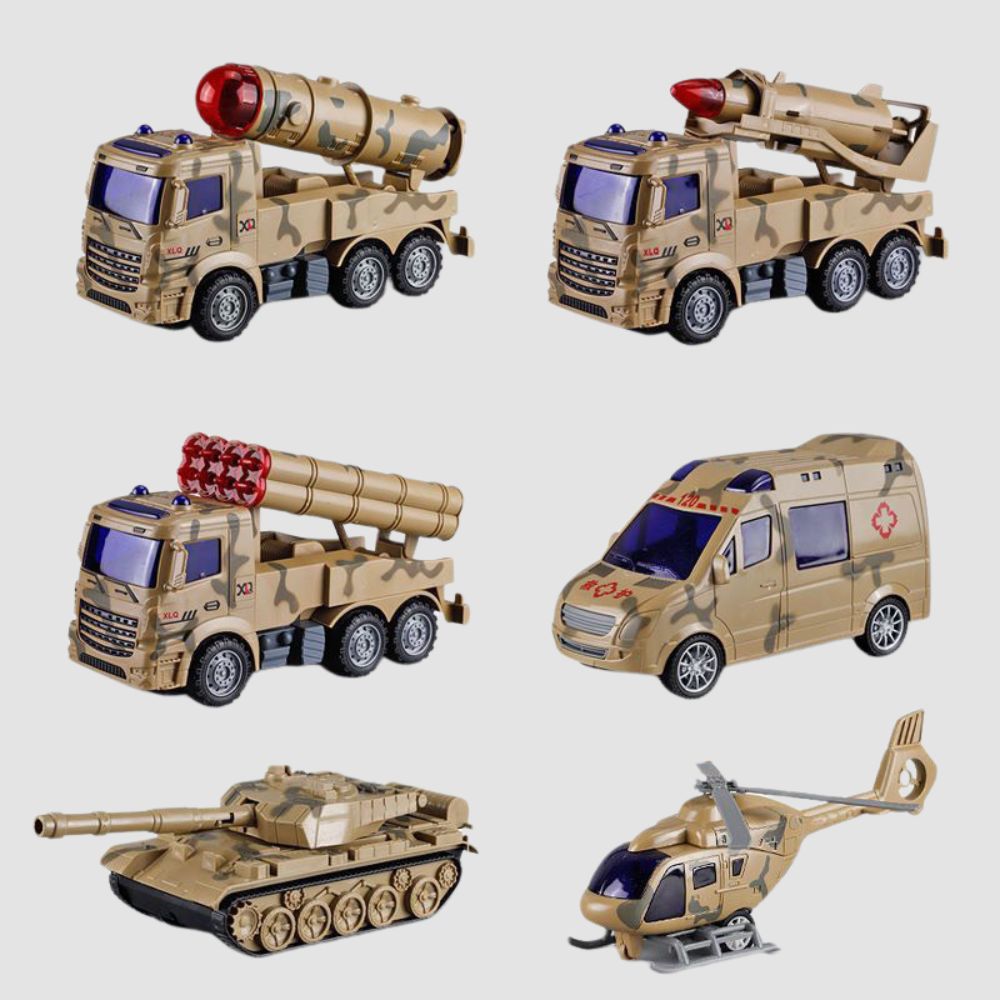 Set 6 Xe Quân Sự