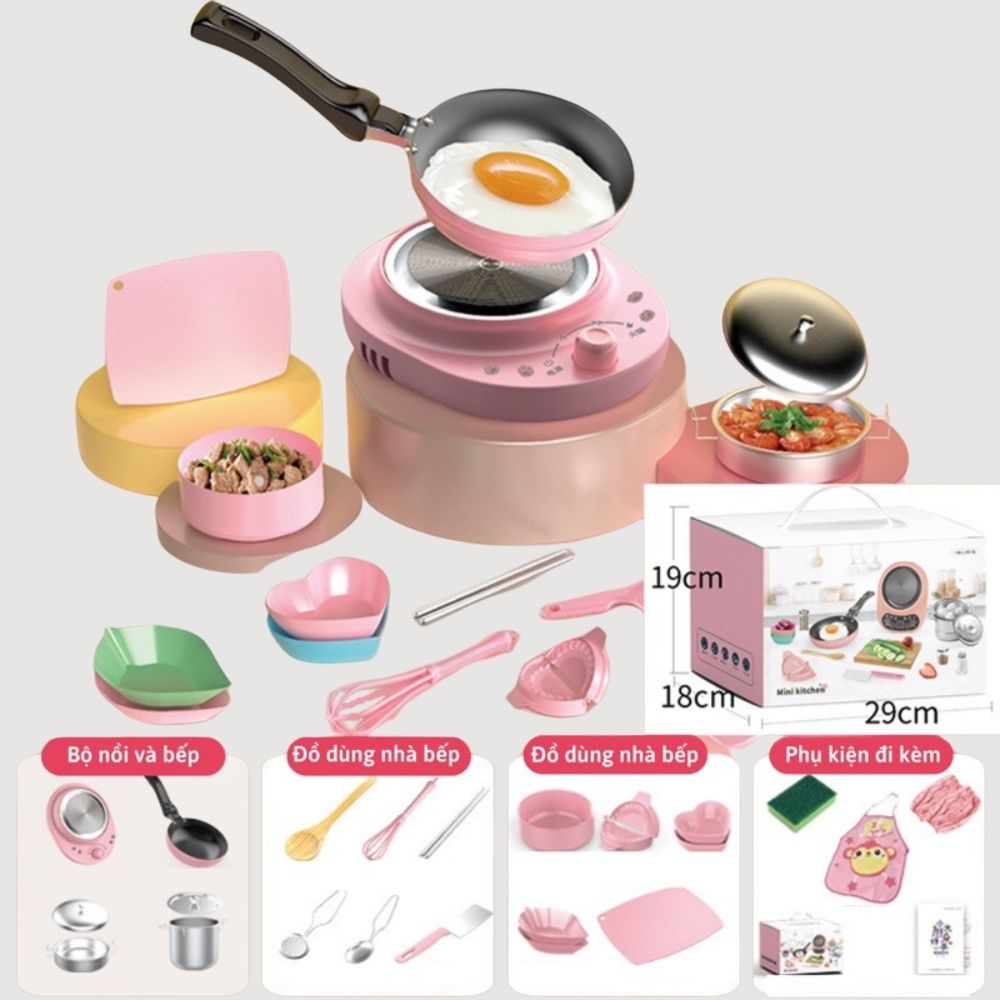 Đồ chơi bếp thật 22 chi tiết